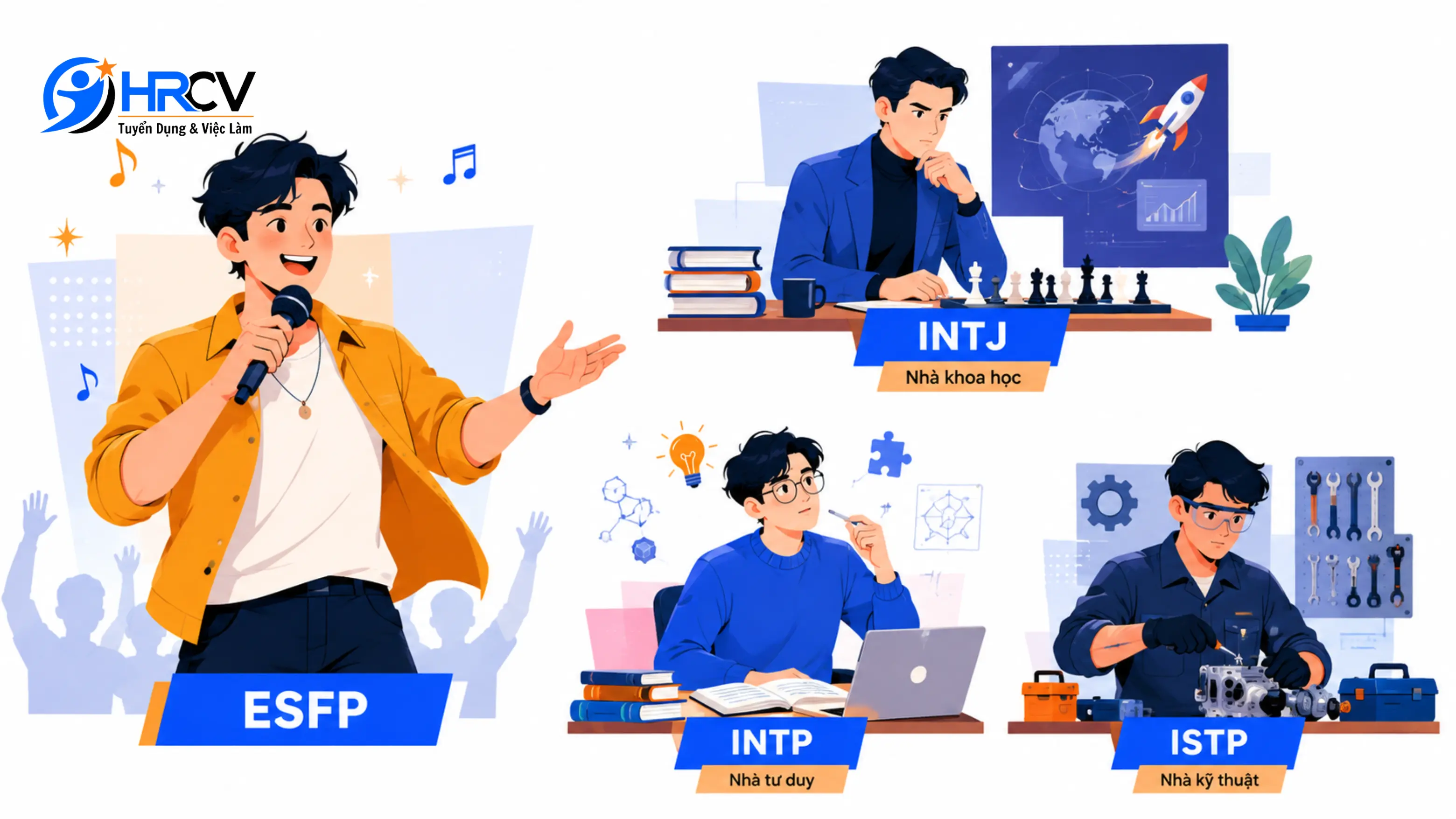 Những nhóm tính cách dễ xảy ra khác biệt với ESFP