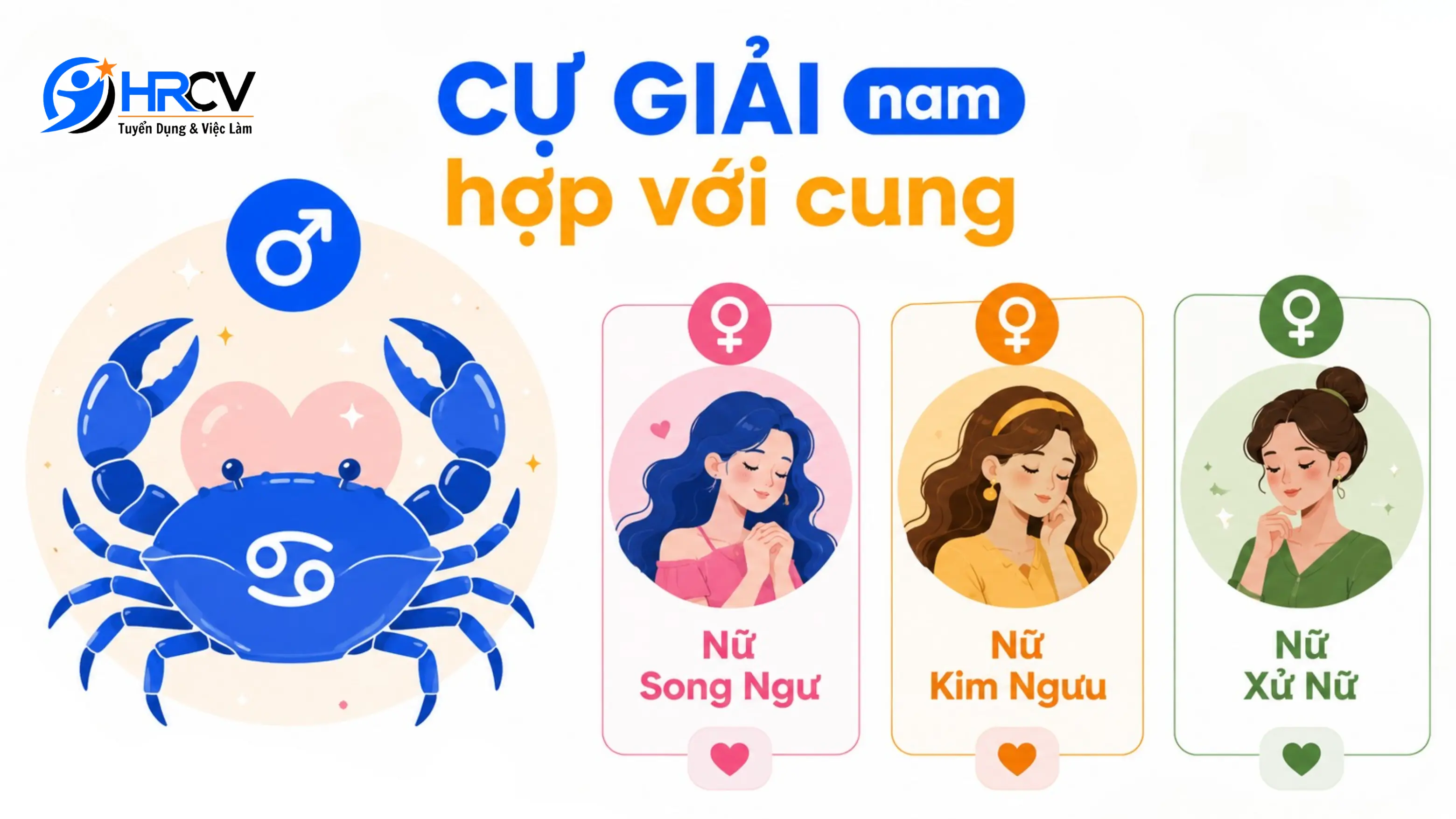 Cự Giải nam hợp với cung nào?