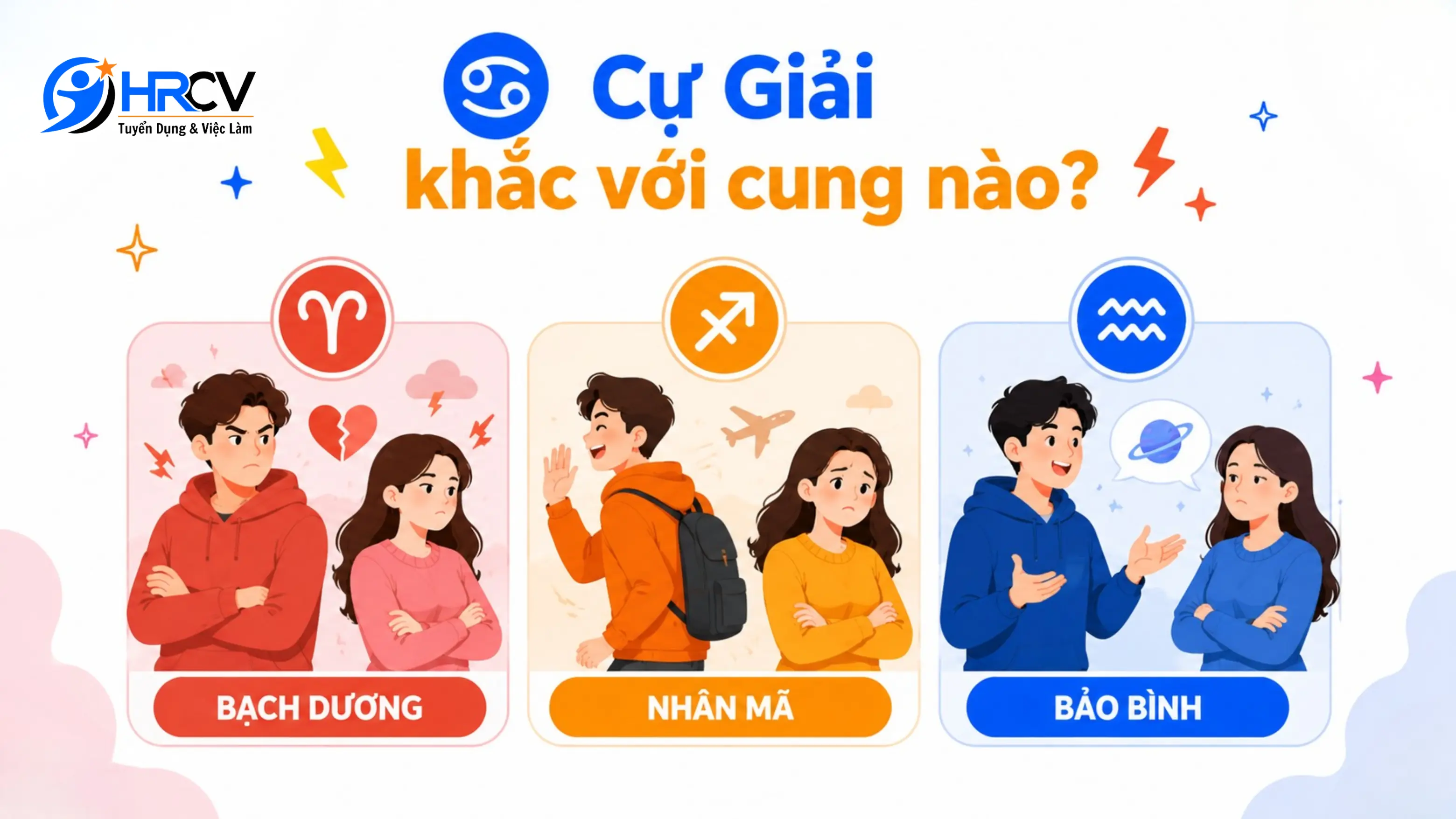 Cự Giải khắc với cung nào?