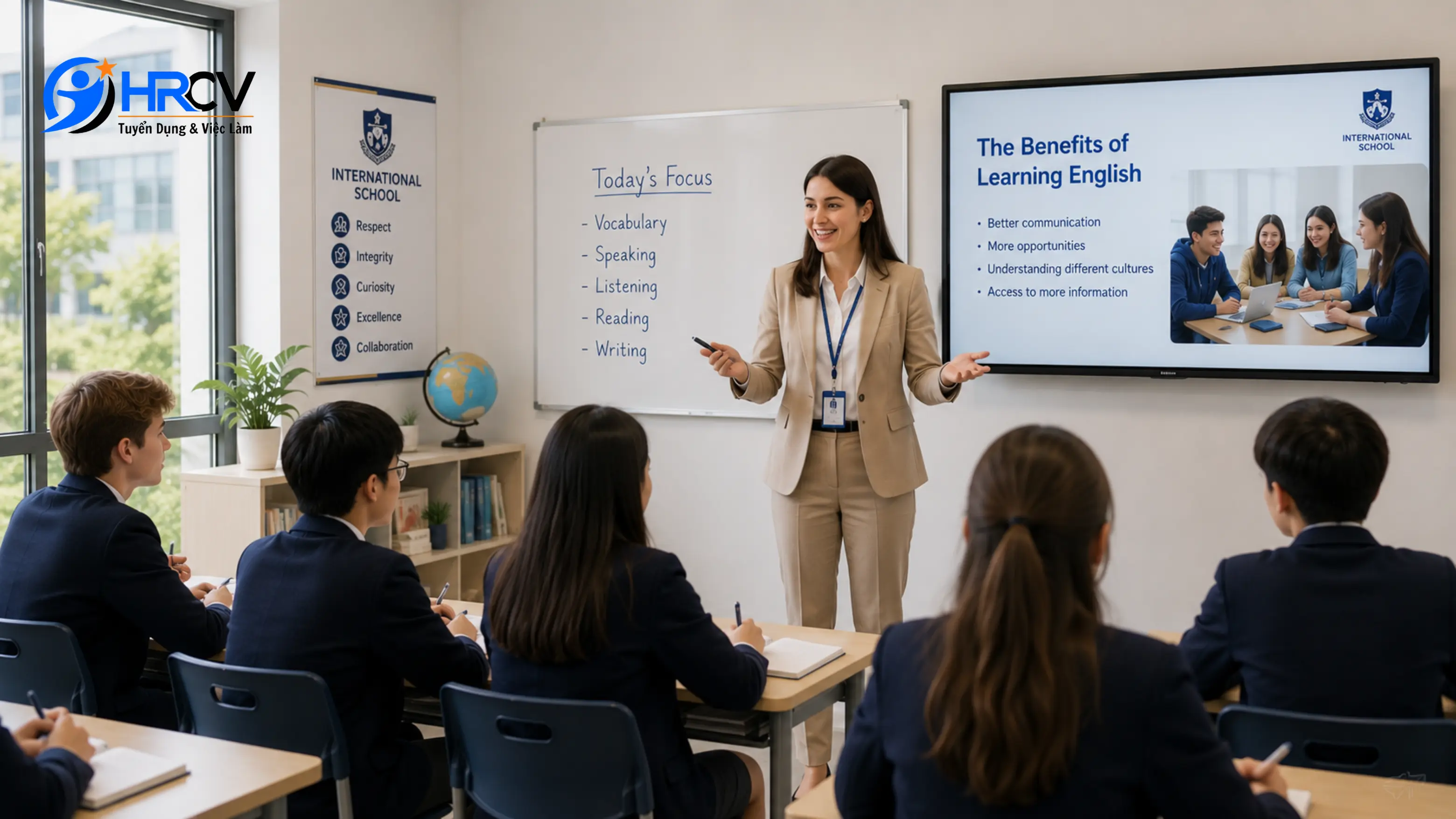 Bằng Tesol mở cơ hội để giảng dạy tại các trường quốc tế