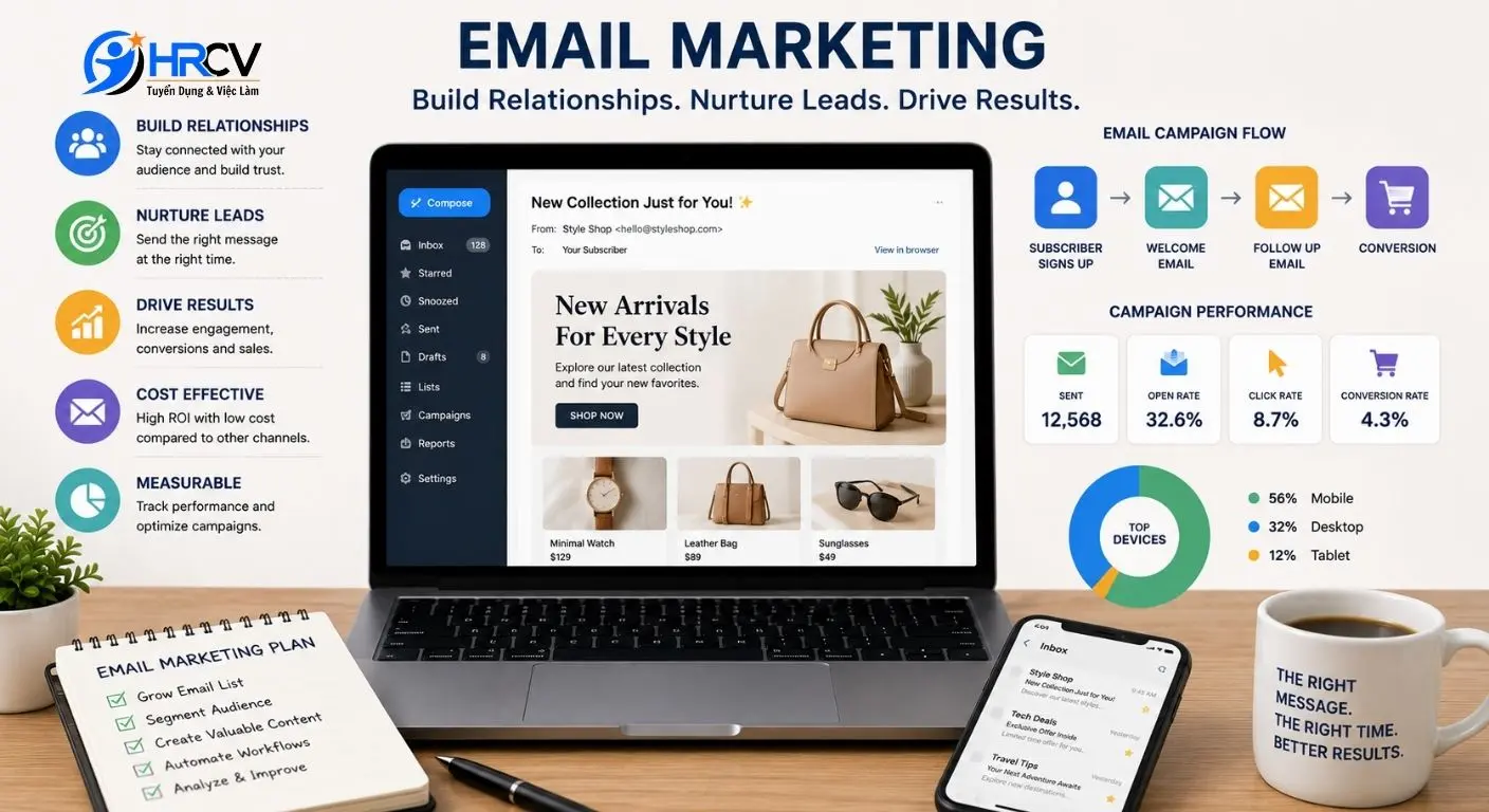 Email Marketing Tiếp Cận Khách Hàng Hiệu Quả