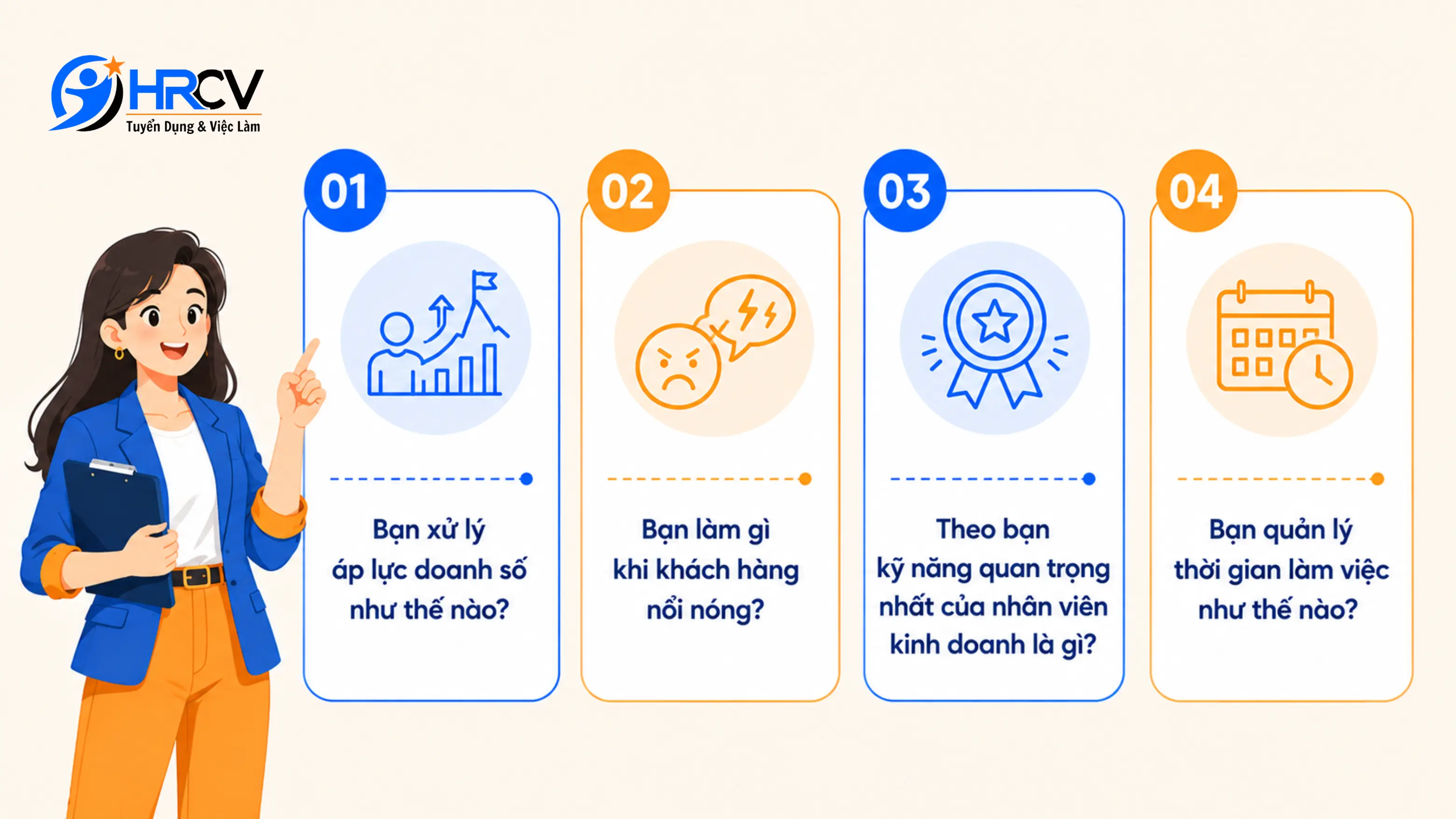 Câu hỏi nhân viên kinh doanh về kỹ năng mềm