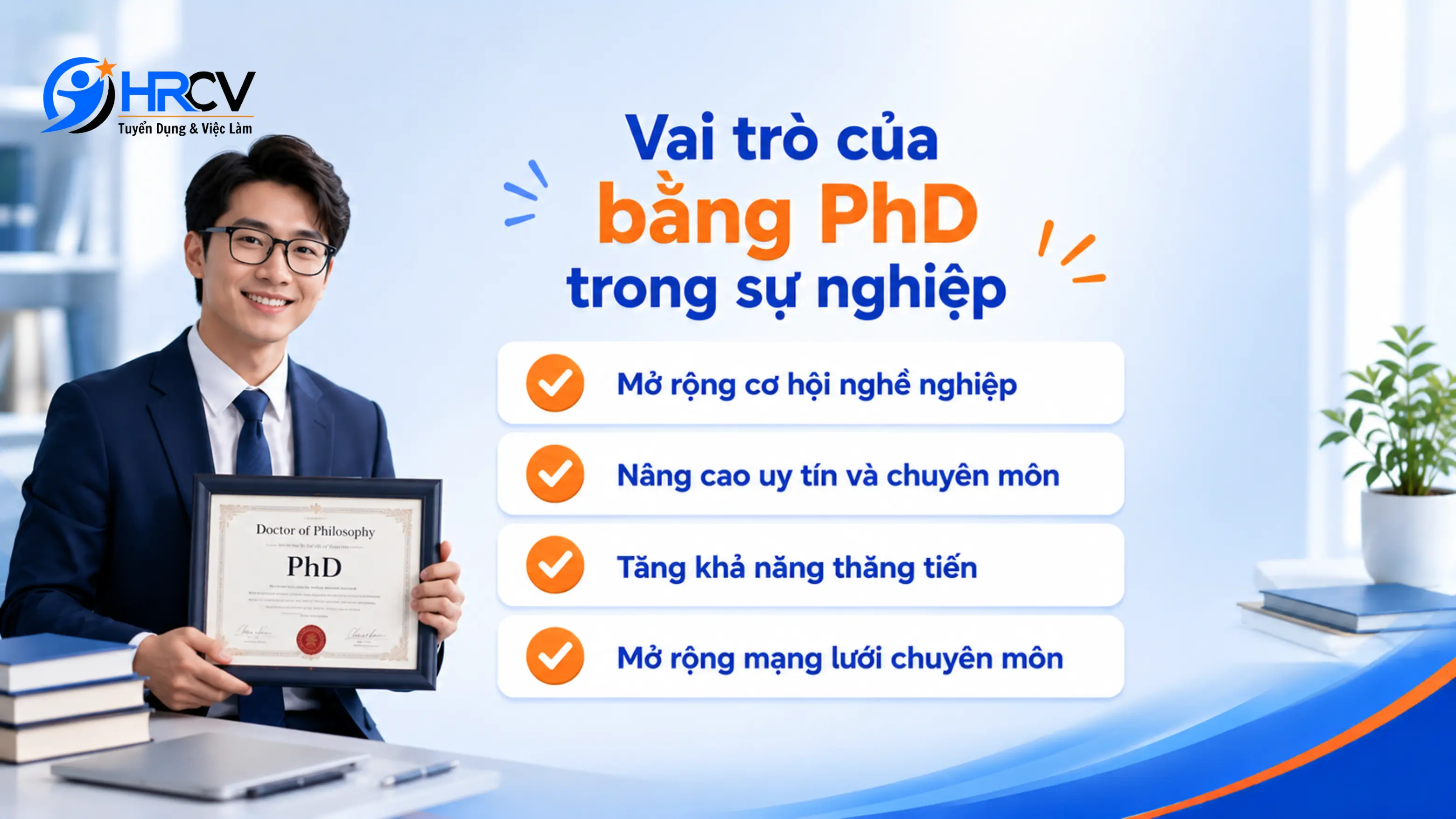 Vai trò của bằng PhD trong sự nghiệp