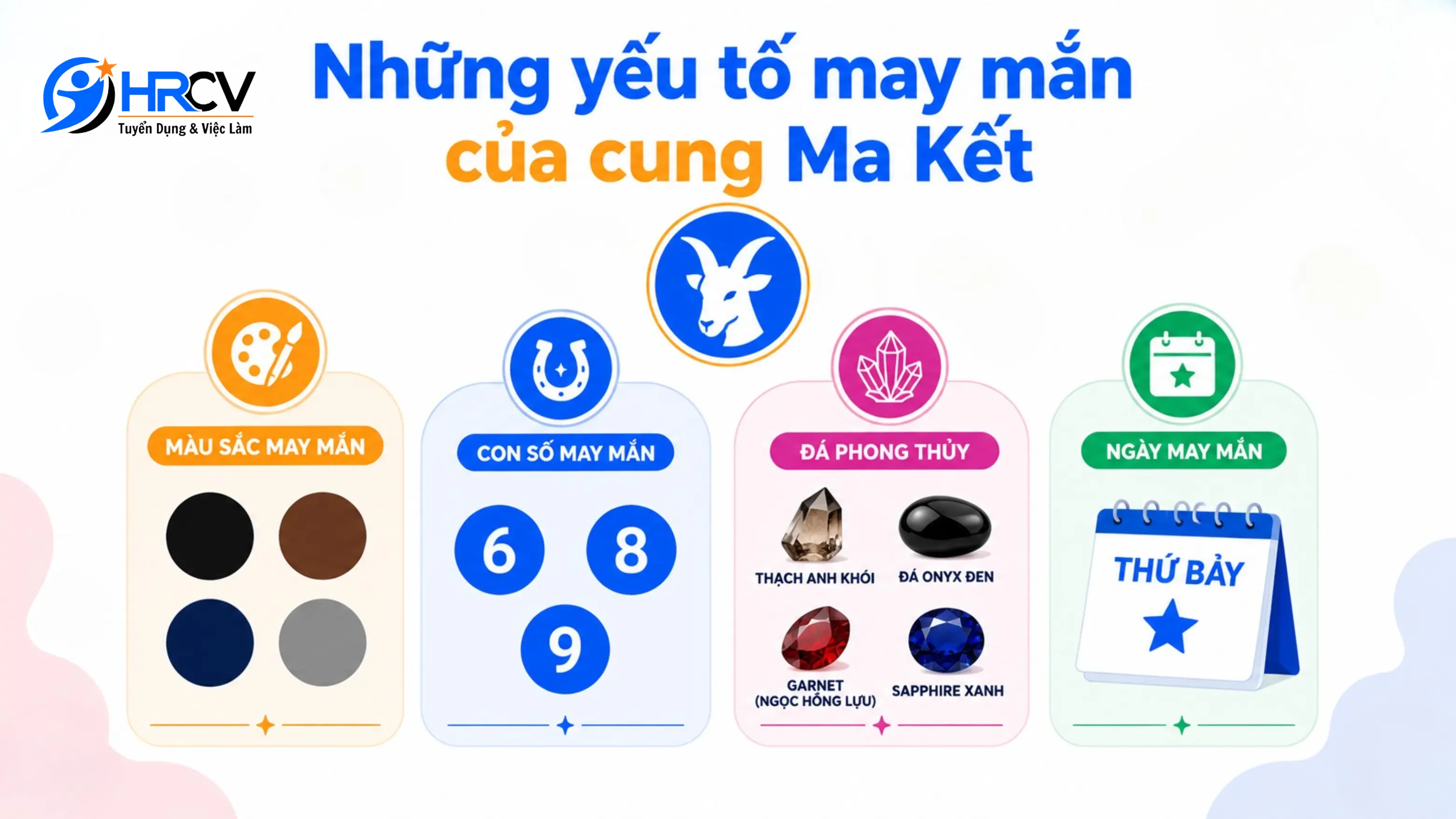 Những yếu tố may mắn của cung Ma Kết Những yếu tố may mắn của cung Ma Kết
