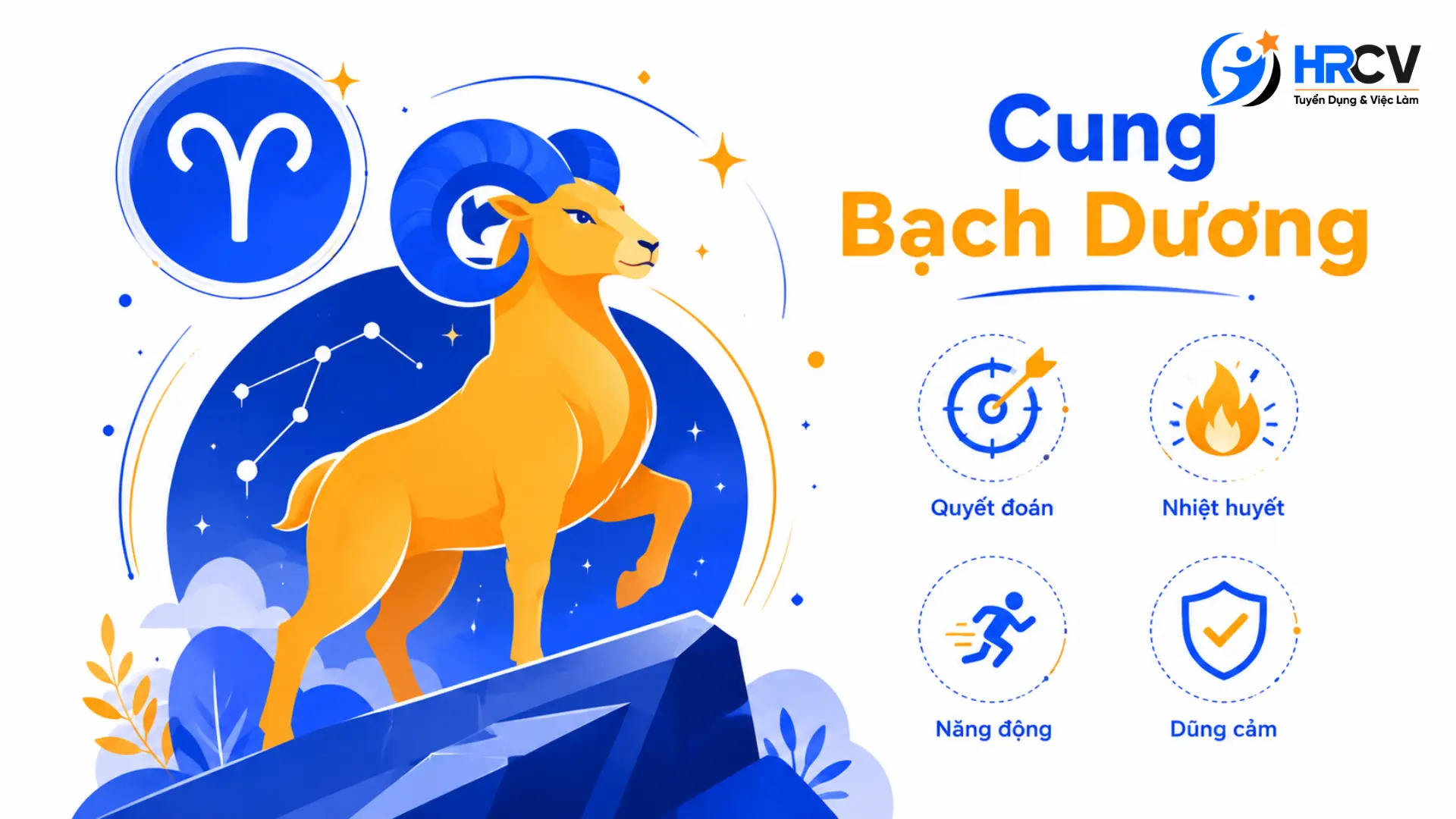 Đặc điểm của Cung Bạch Dương Đặc điểm của Cung Bạch Dương