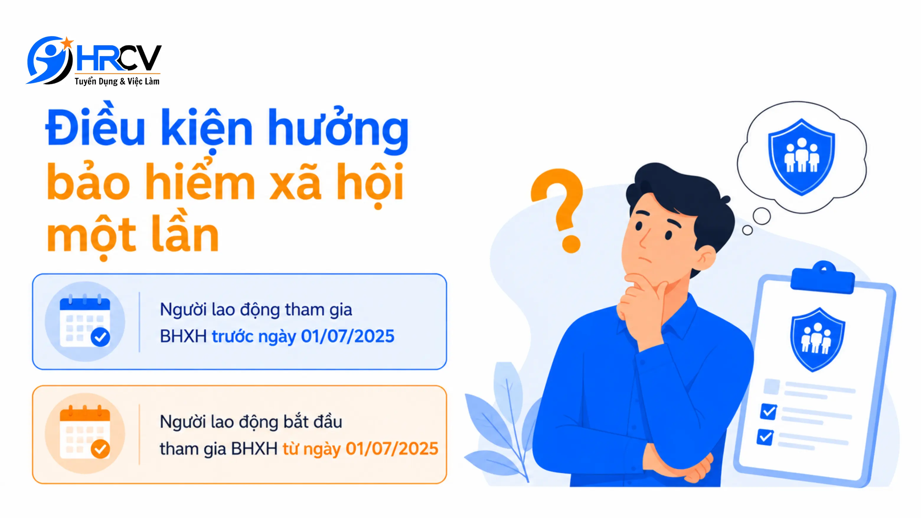 Điều kiện hưởng bảo hiểm xã hội một lần theo quy định