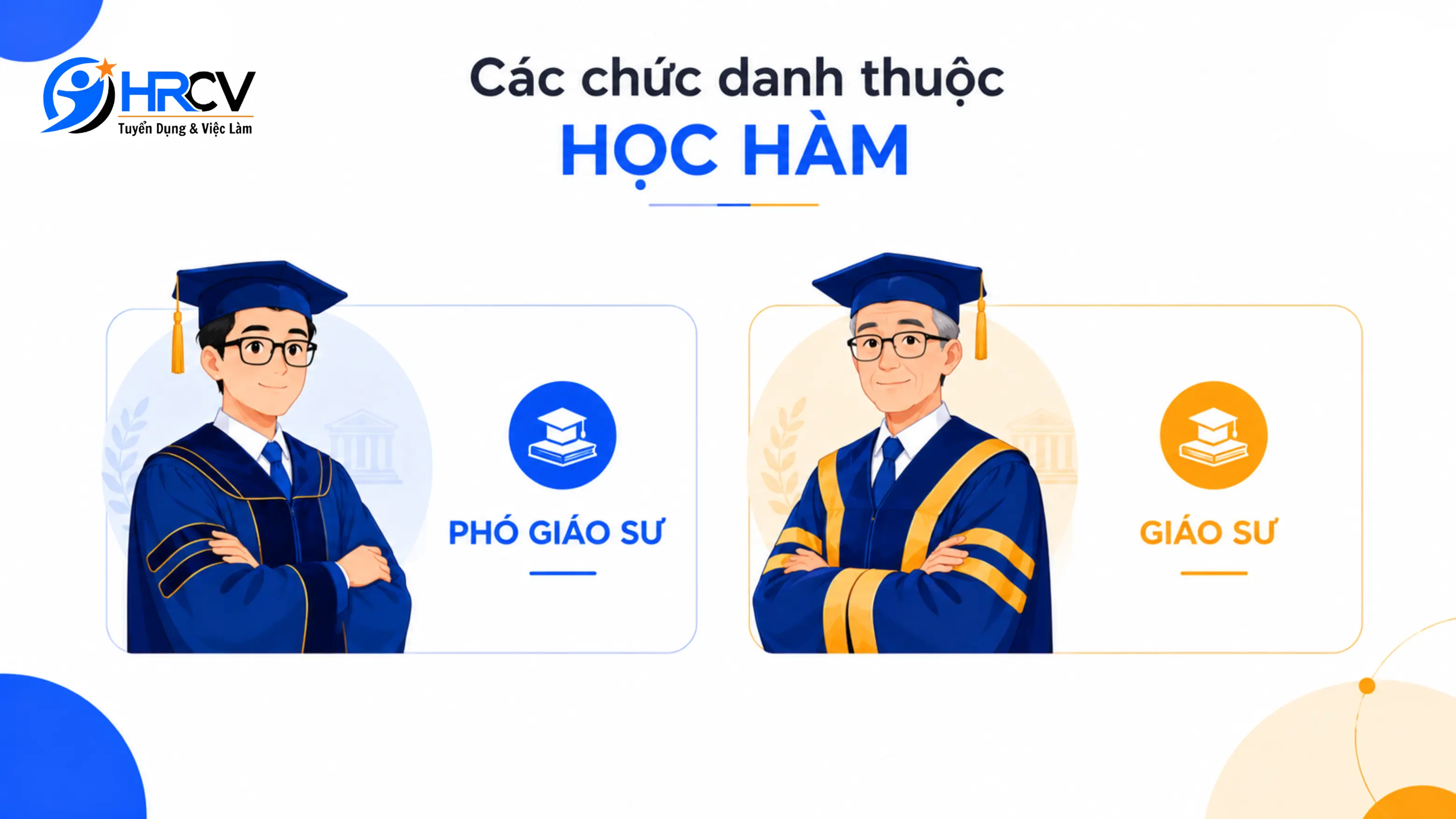 Học Hàm Gồm Những Chức Danh Nào?