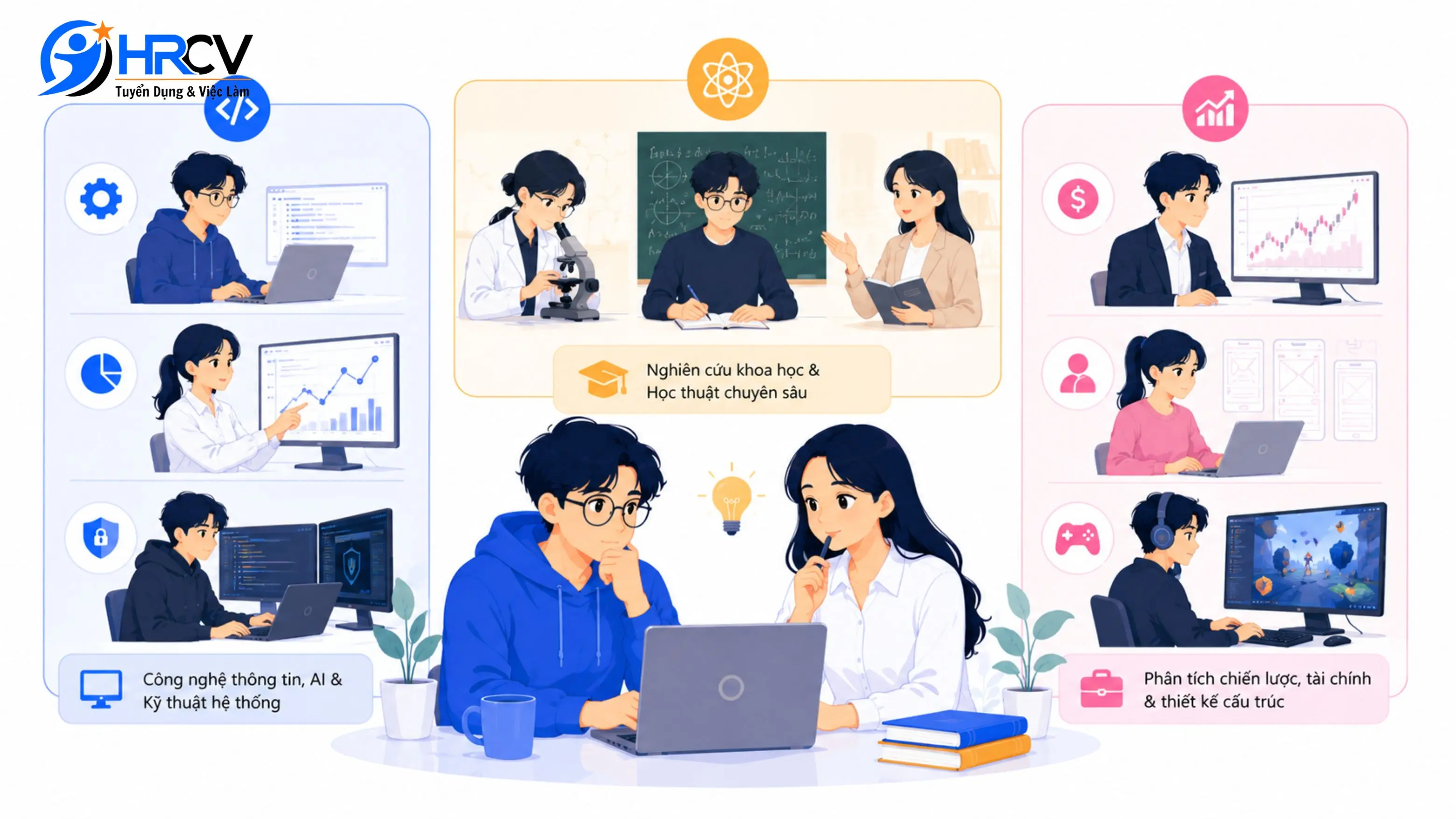 Nghề nghiệp hoàn hảo cho INTP