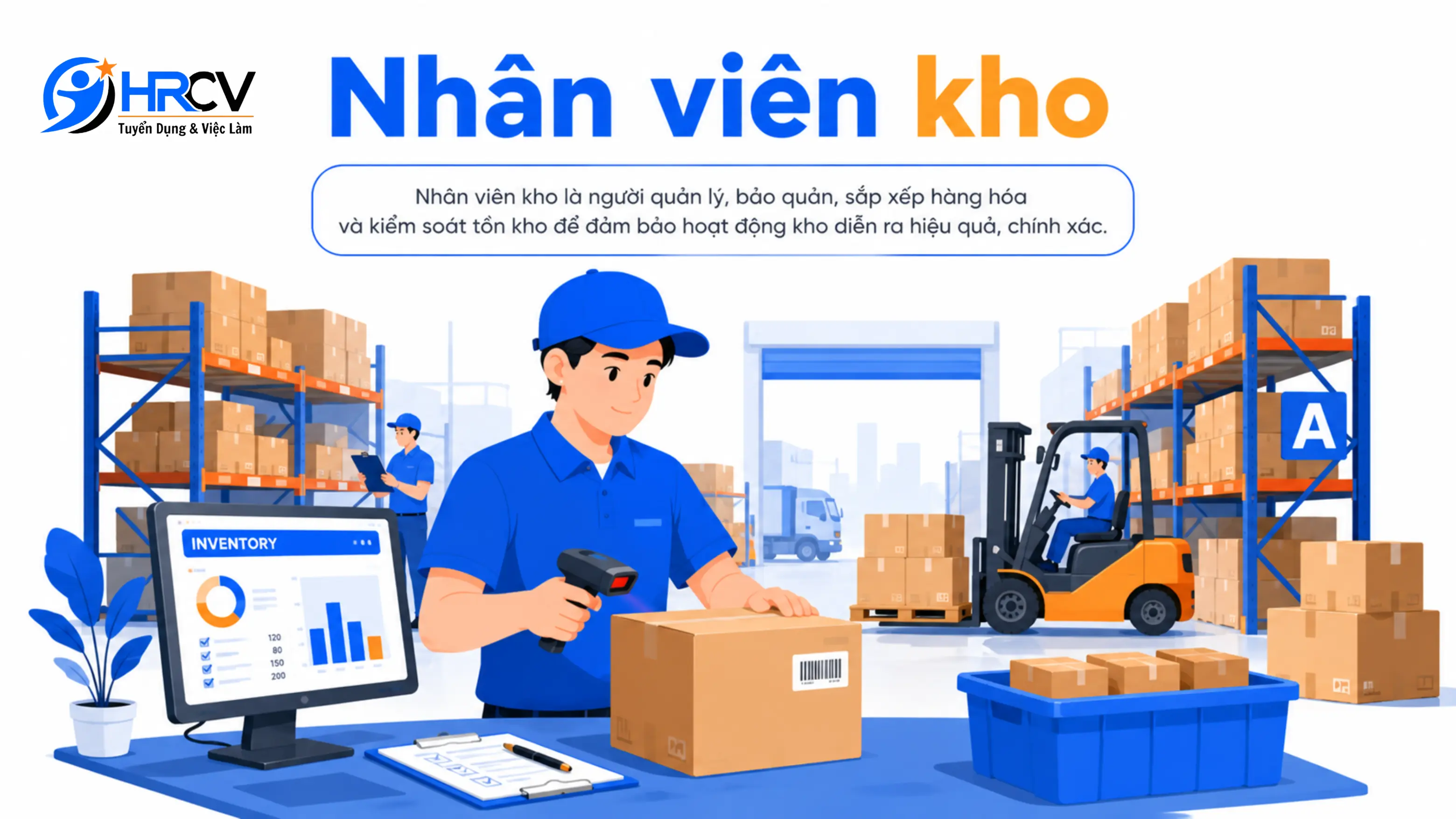 Vị trí nhân viên kho