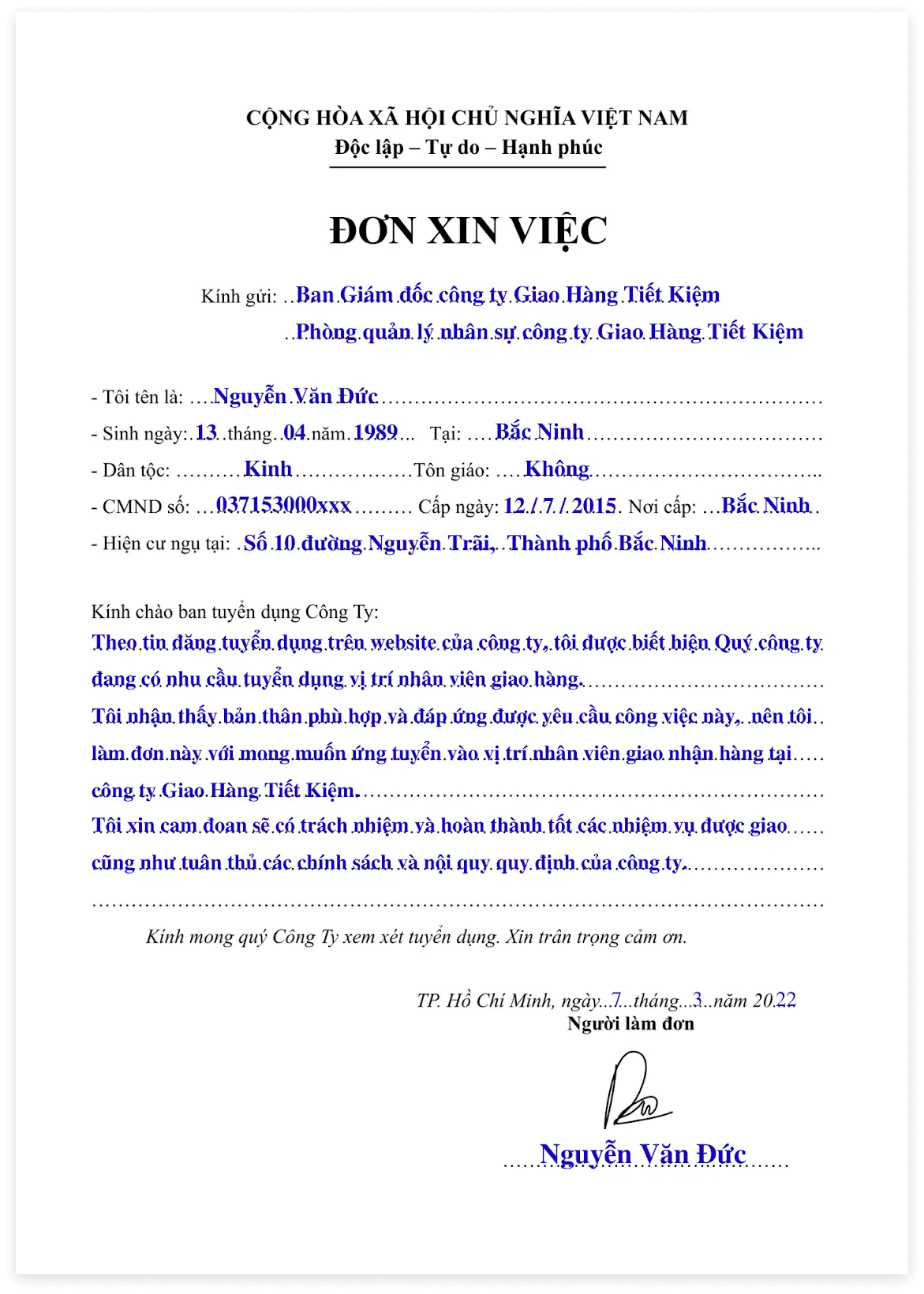 bộ hồ sơ xin việc bộ hồ sơ xin việc