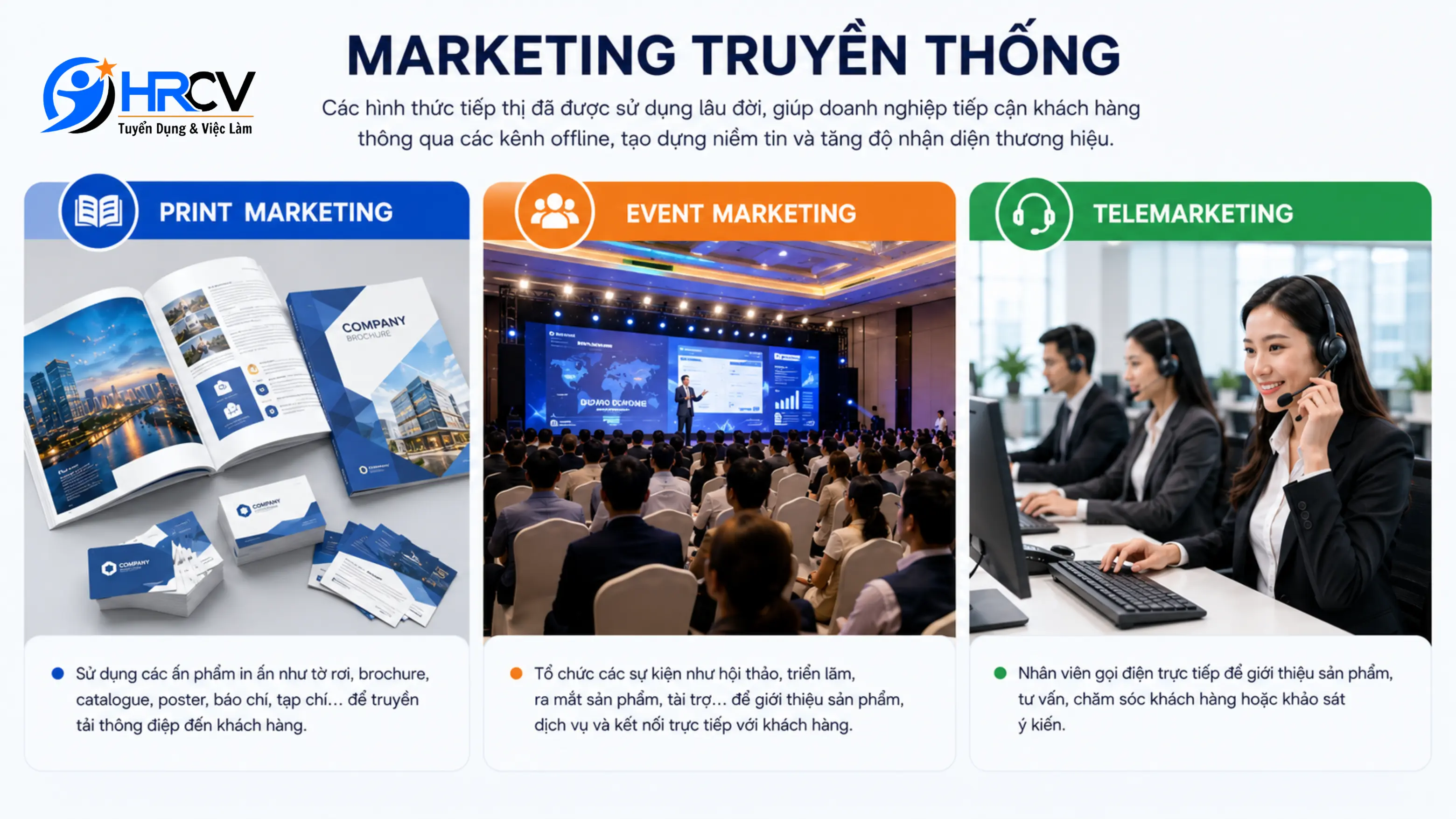 Hình thức marketing truyền thống