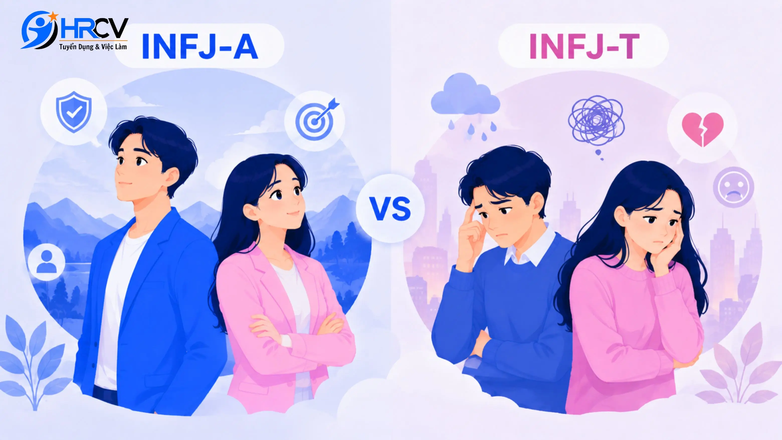 So sánh chi tiết tính cách INFJ-A và INFJ-T