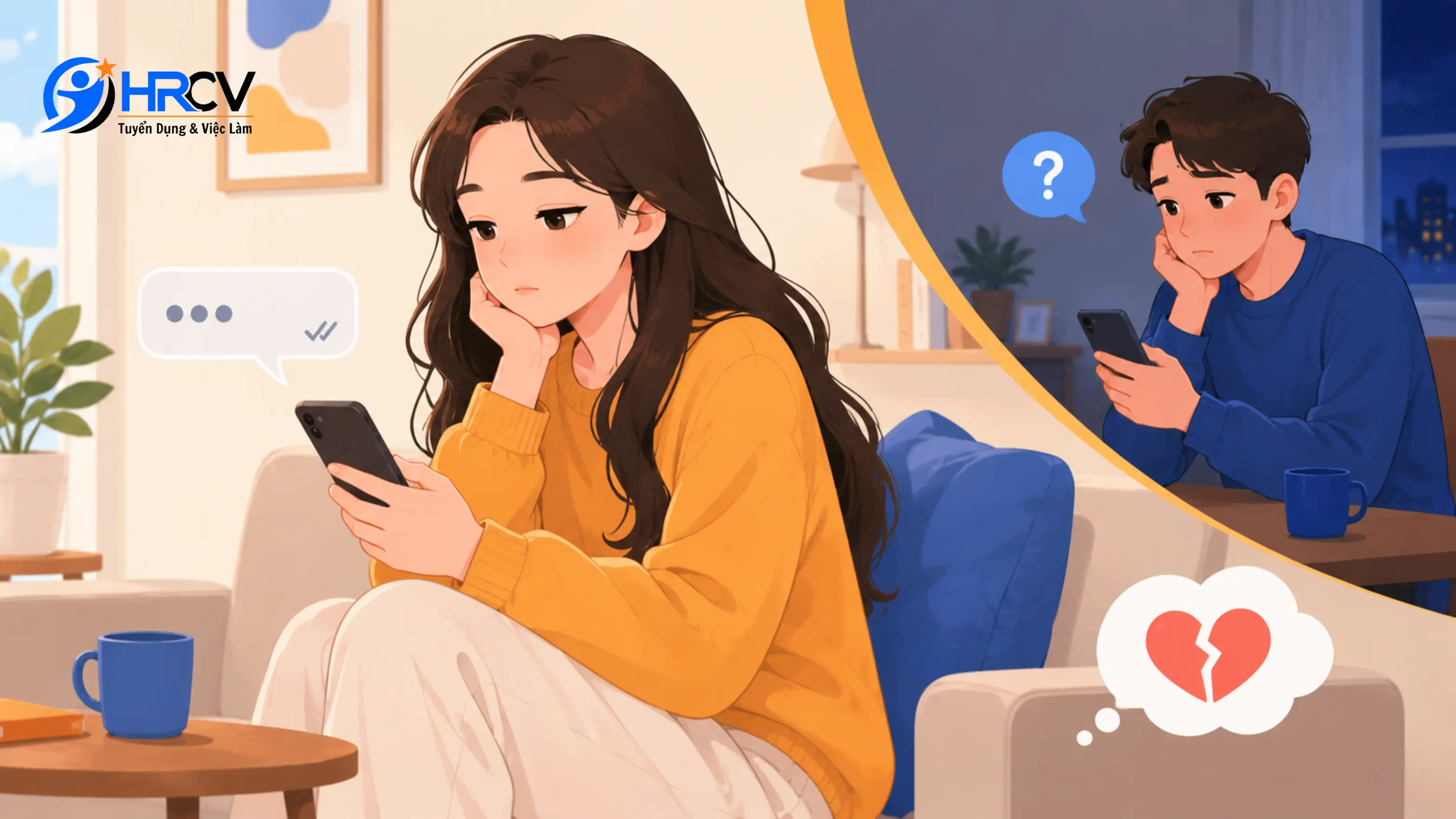 Biểu hiện Thiên Bình hết yêu