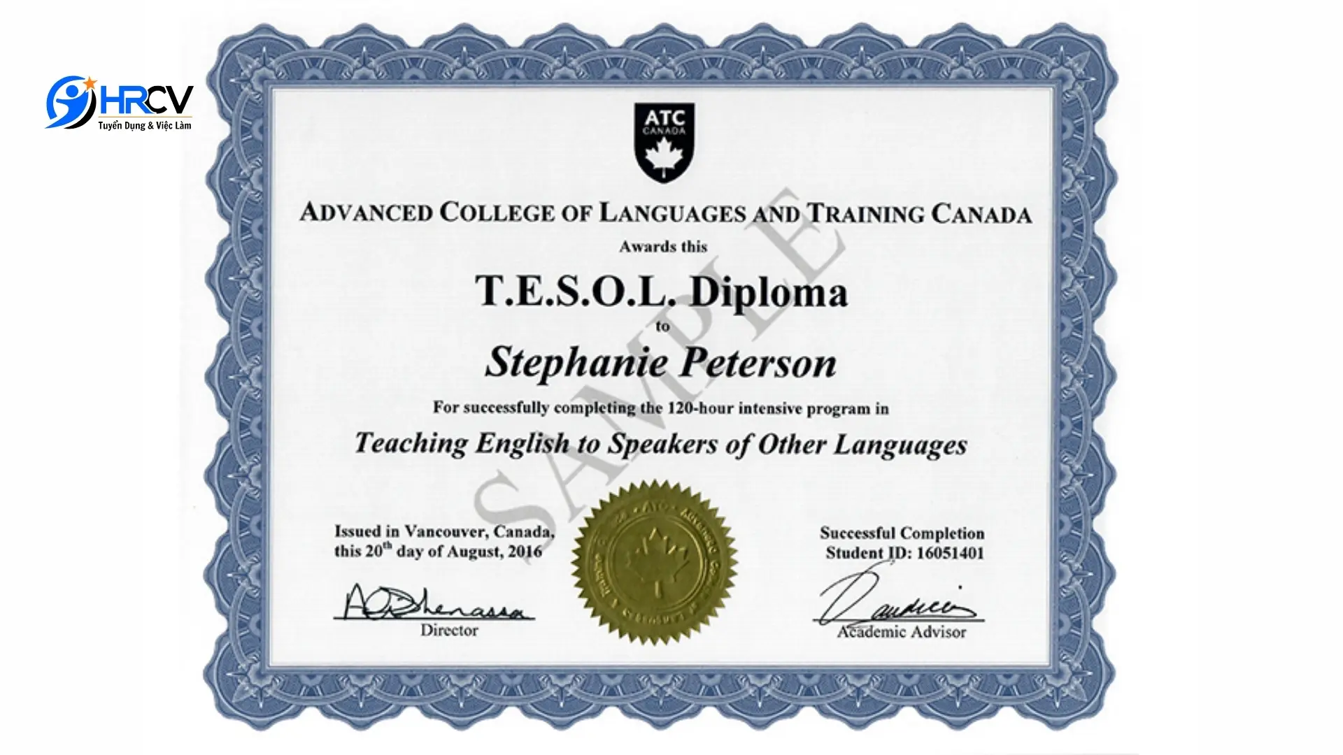 Chứng chỉ TESOL