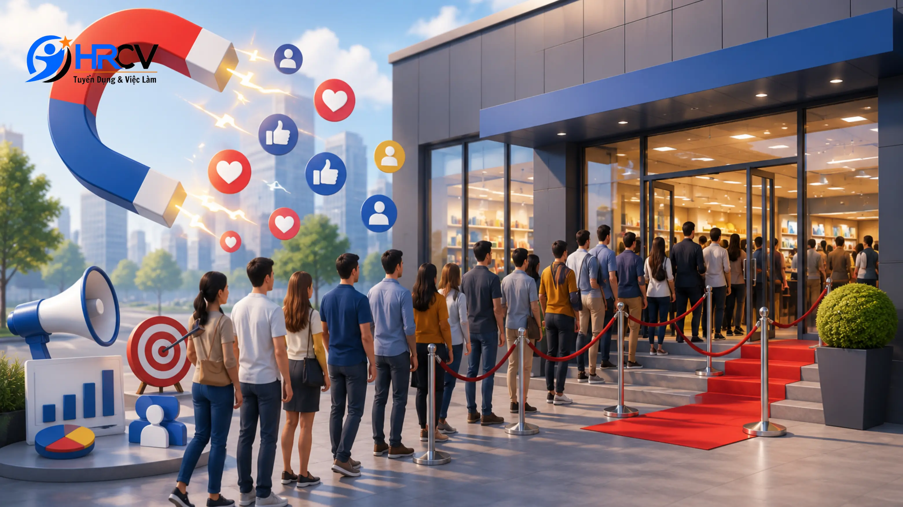 Marketing giúp thu hút khách hàng và gia tăng doanh số