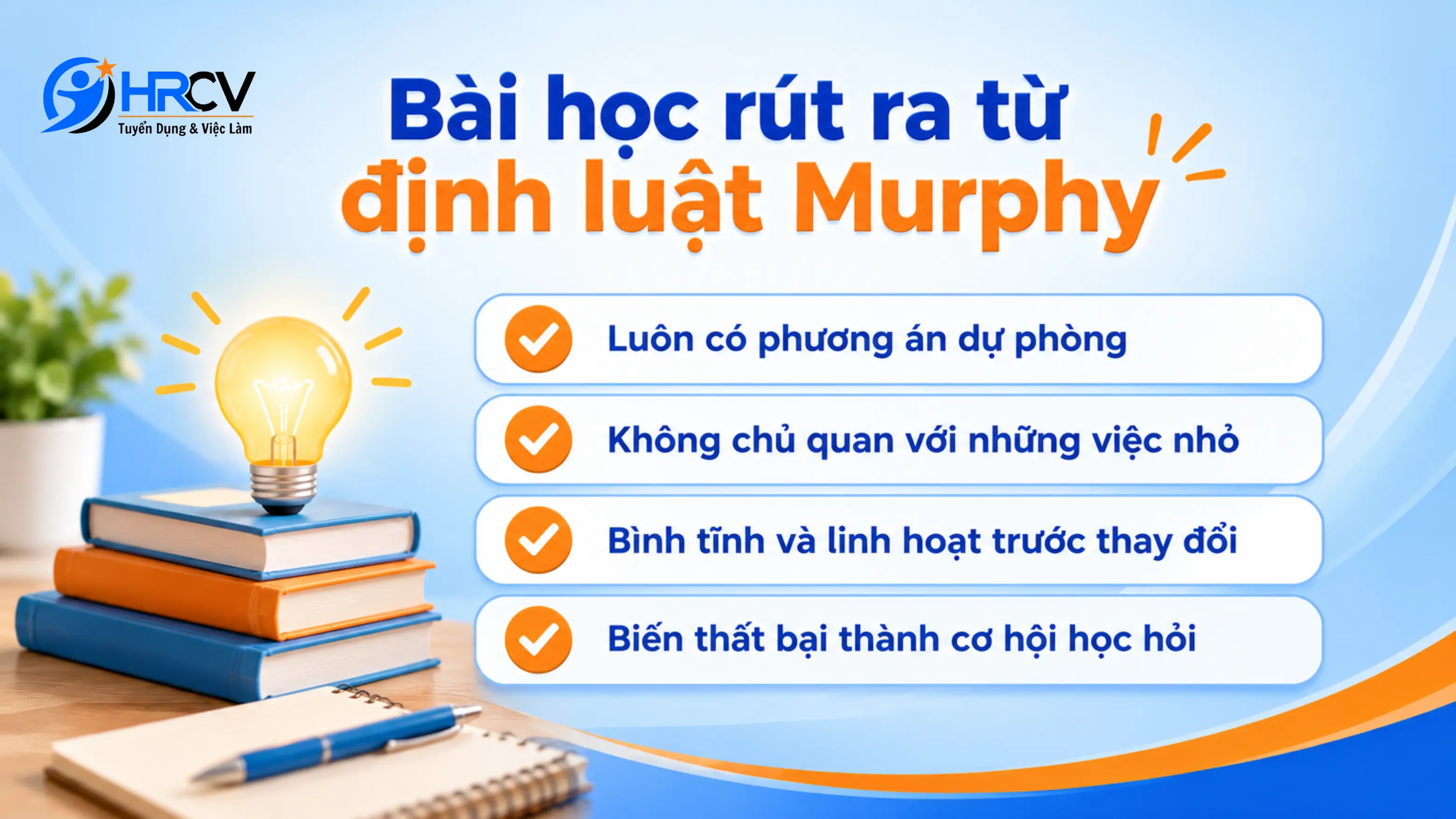 Bài học rút ra từ định luật Murphy