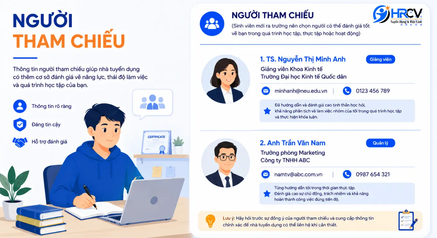 Người Tham Chiếu Giúp Xác Thực Thông Tin Ứng Viên