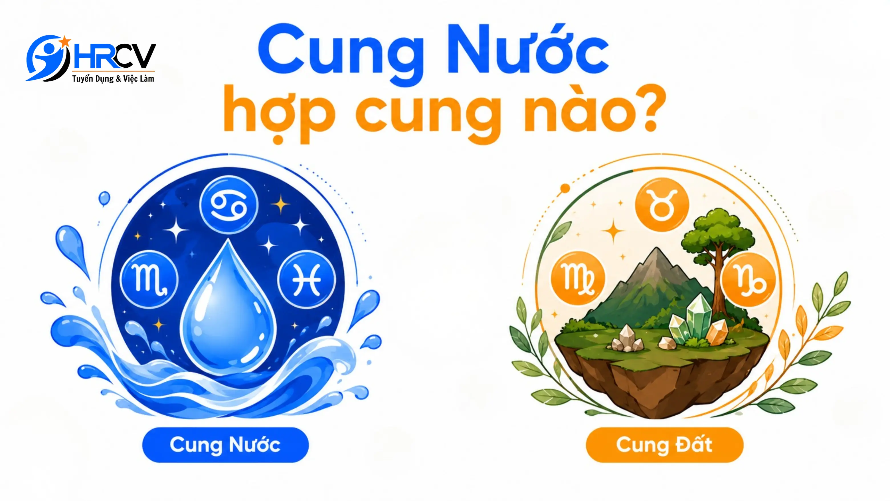 Những cung hợp với cung Nước