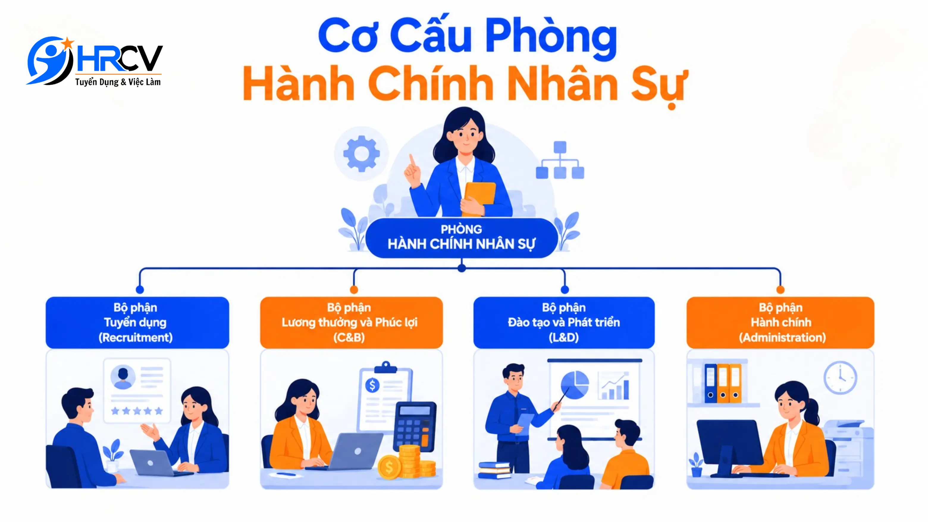 Cơ Cấu Phòng Hành Chính Nhân Sự