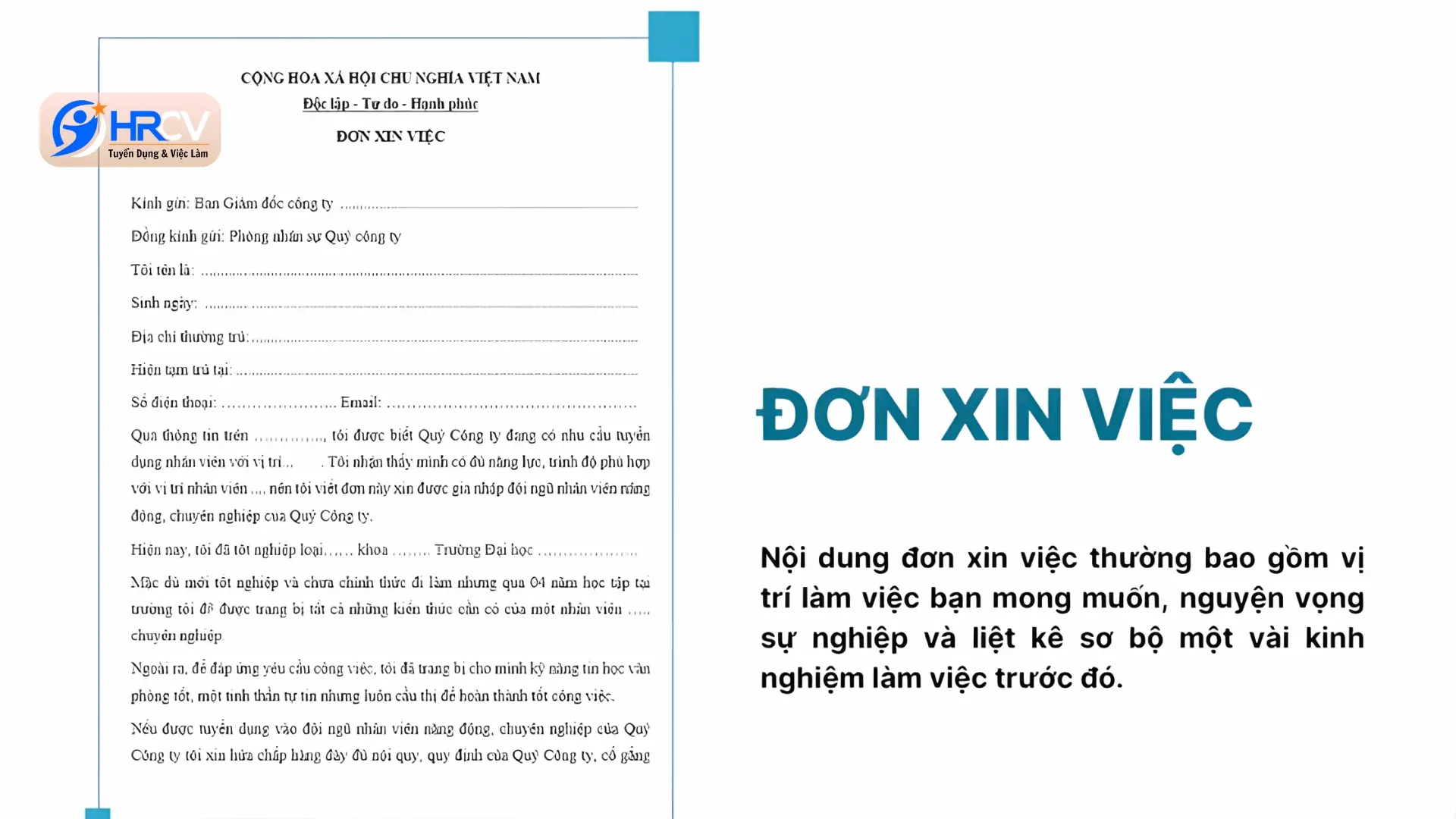 Lộ trình từ A-Z để bạn xây dựng một bộ hồ sơ chuyên nghiệp, chinh phục mọi doanh nghiệp