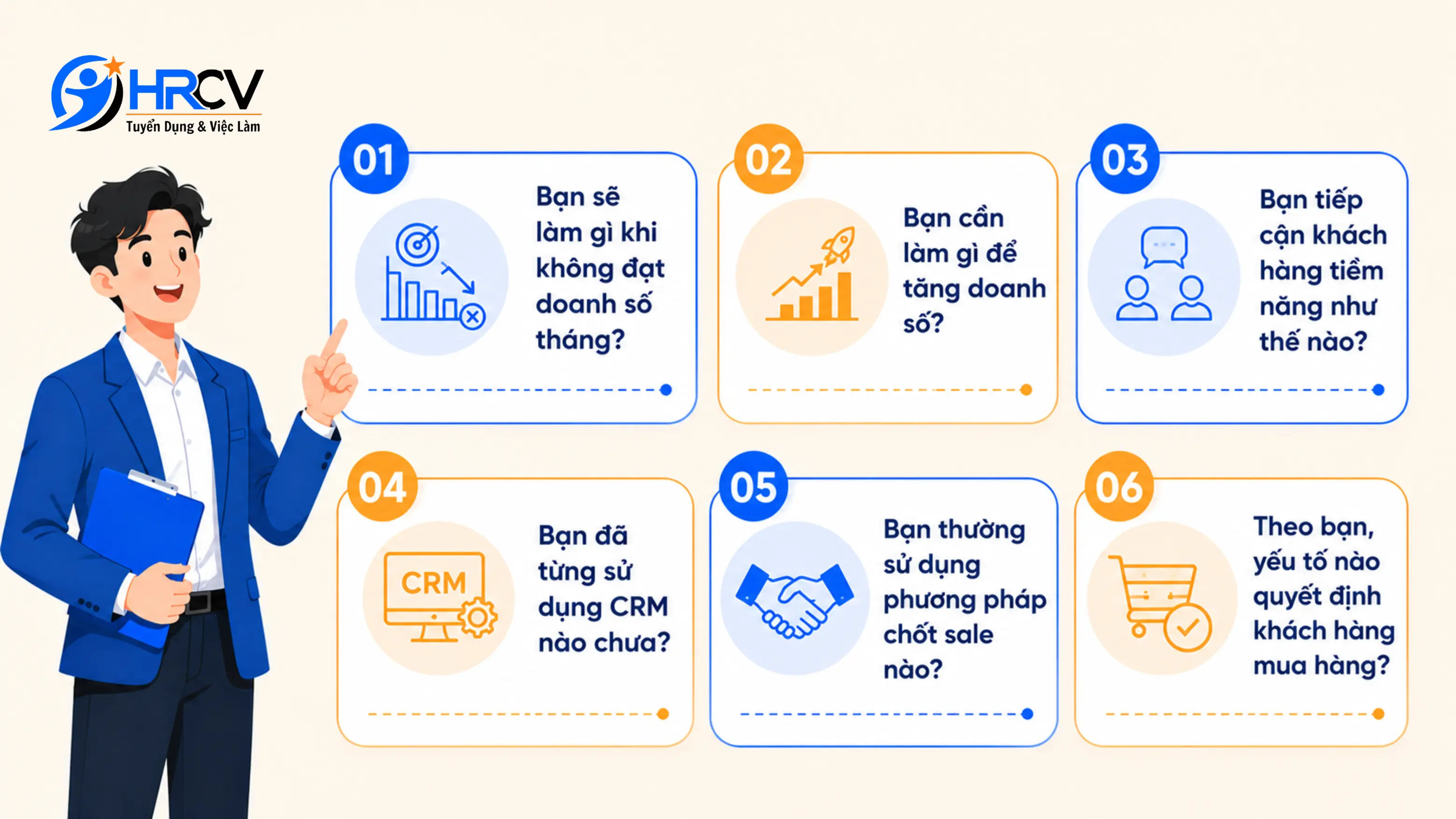 Câu hỏi phỏng vấn nhân viên kinh doanh về chuyên môn