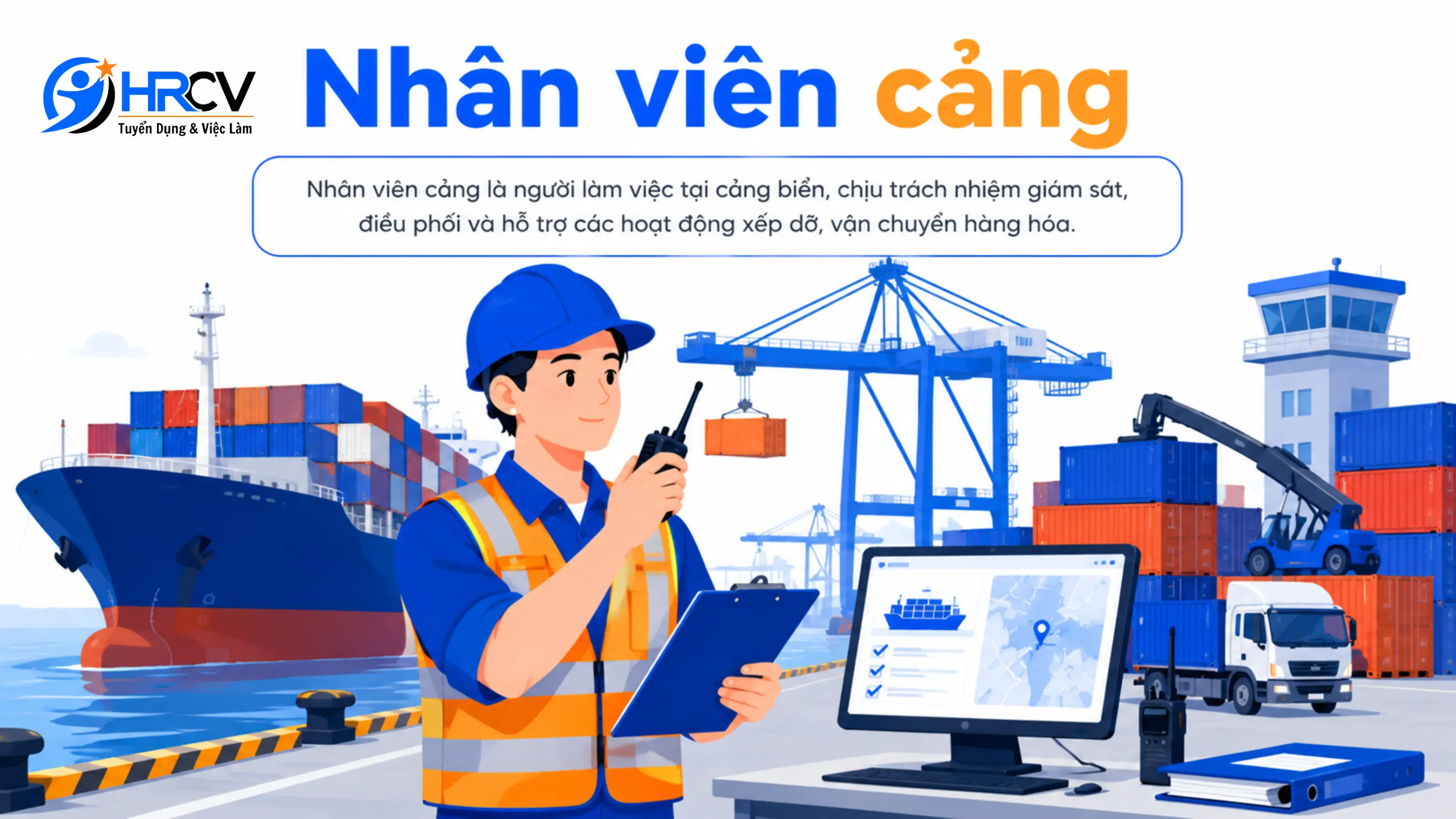 Vị trí nhân viên cảng