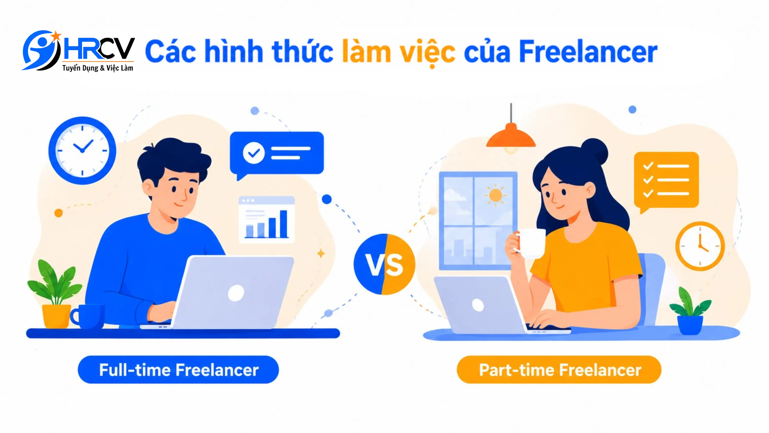 Các hình thức làm việc của Freelancer