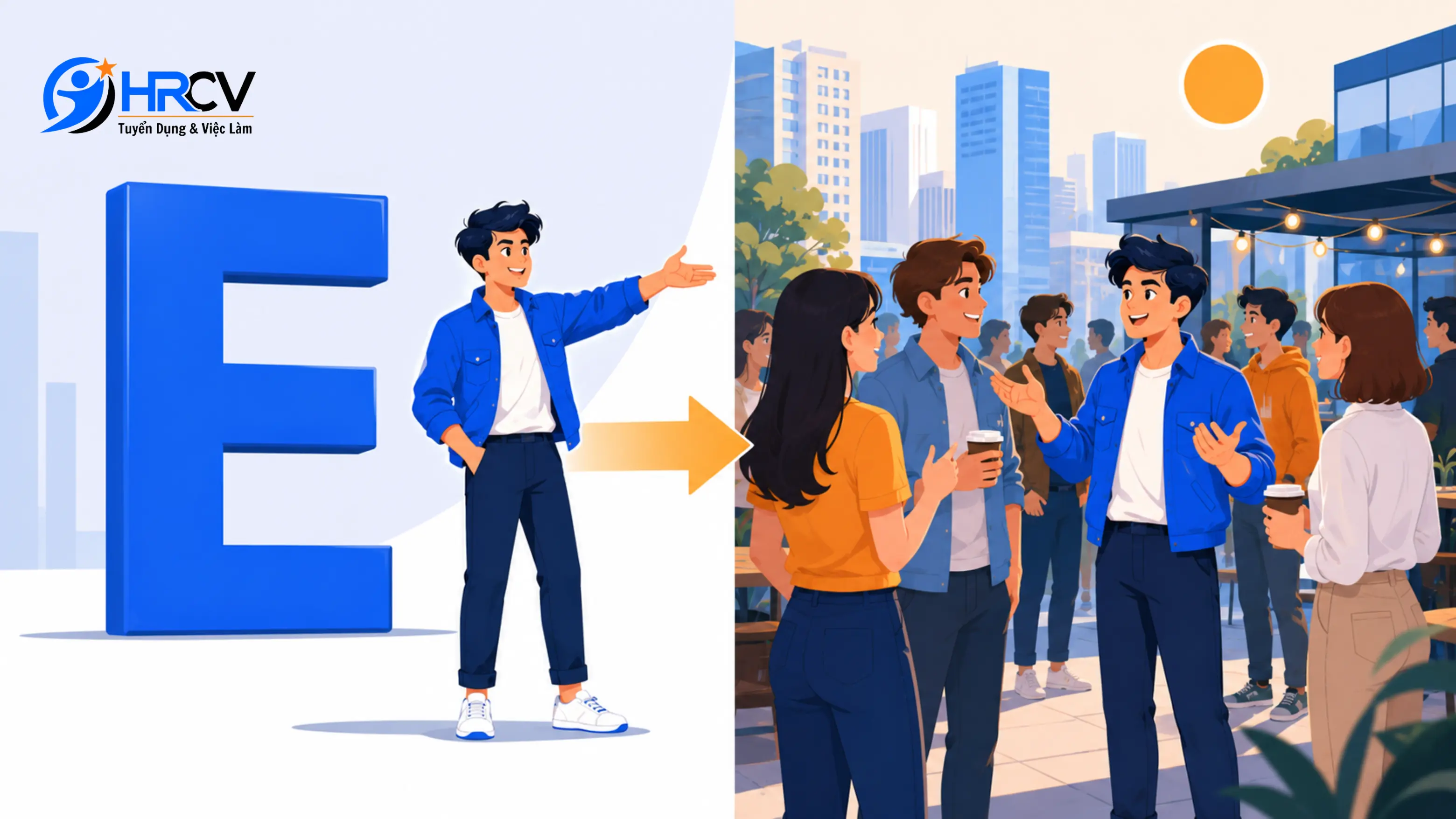 Chữ E đại diện cho xu hướng hướng ngoại